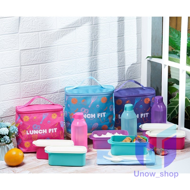 Lunch Fit Set Kotak Bekal Makan / Jennie Lunch Bag Set