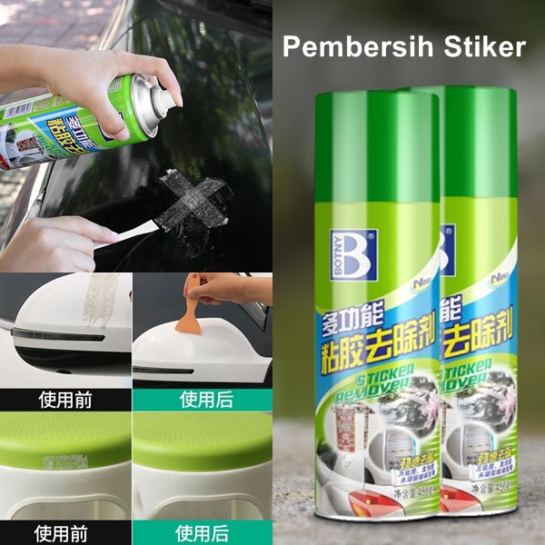 Semprotan Pembersih Stiker dan kotoran bandel pada Mobil STICKER REMOVER