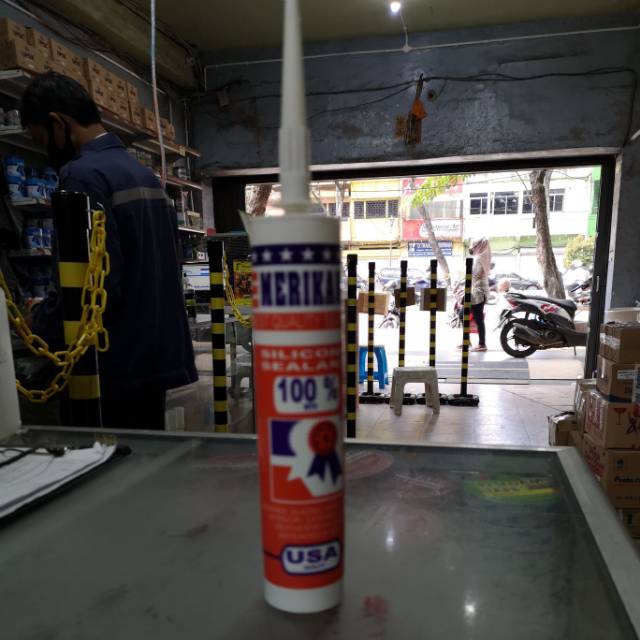 Merikan Silicone Sealant 300g Palembang