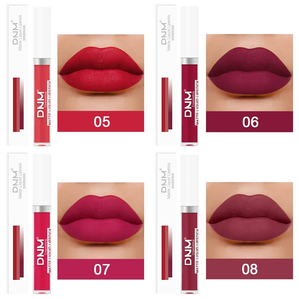 DNM MATTE LIQUID LIPSTICK 19 COLOURS ORIGINAL - LIPSTIK CAIR DNM 19 WARNA ORI - LIPCREAM / LIP CREAM WATERPROOF &amp; LONG LASTING