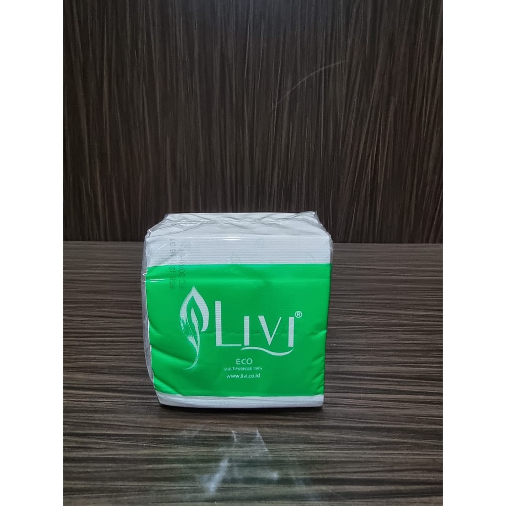 (INEED) TISSUE LIVI ECO Multipurpose 150s - Tisu Serbaguna | Tissue Serbaguna