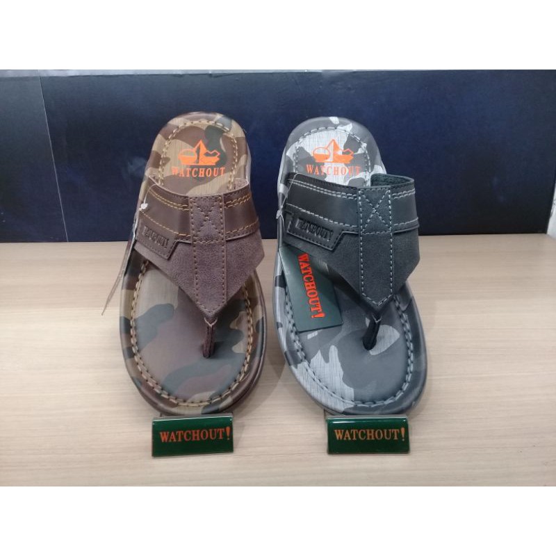 WATCHOUT WY10101 SANDAL JEPIT ARMY ORIGINAL