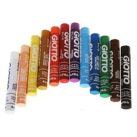 

PASTEL-DRY-OIL- CRAYON PASTEL 12 WARNA OLIO GIOTTO -OIL-DRY-PASTEL.