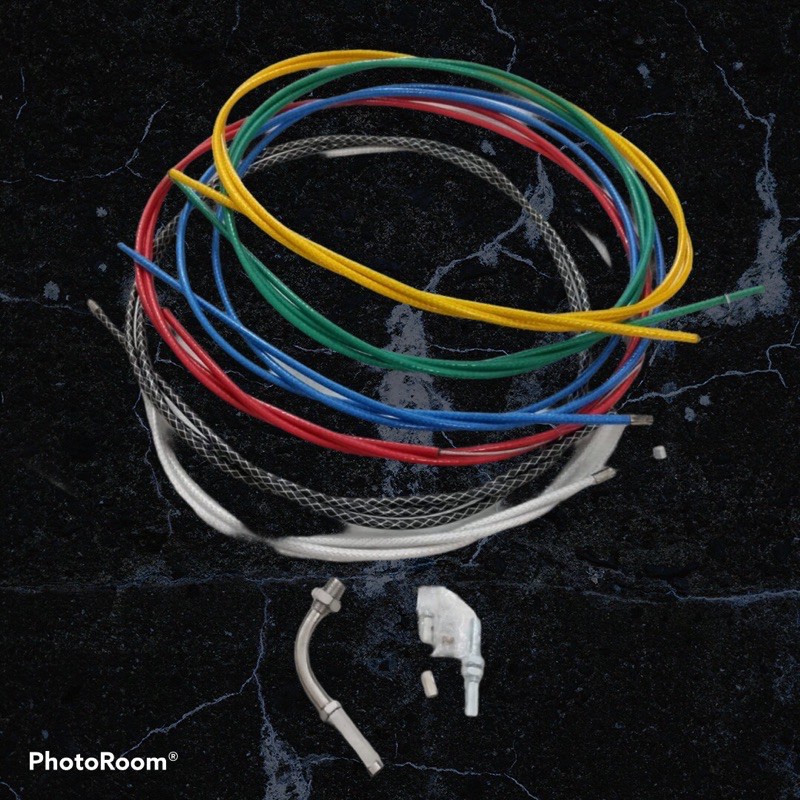 Kabel gas spontan motor (1pcs) serat carbon impor 190cm, selang gas sepontan motor 190cm, selang gas