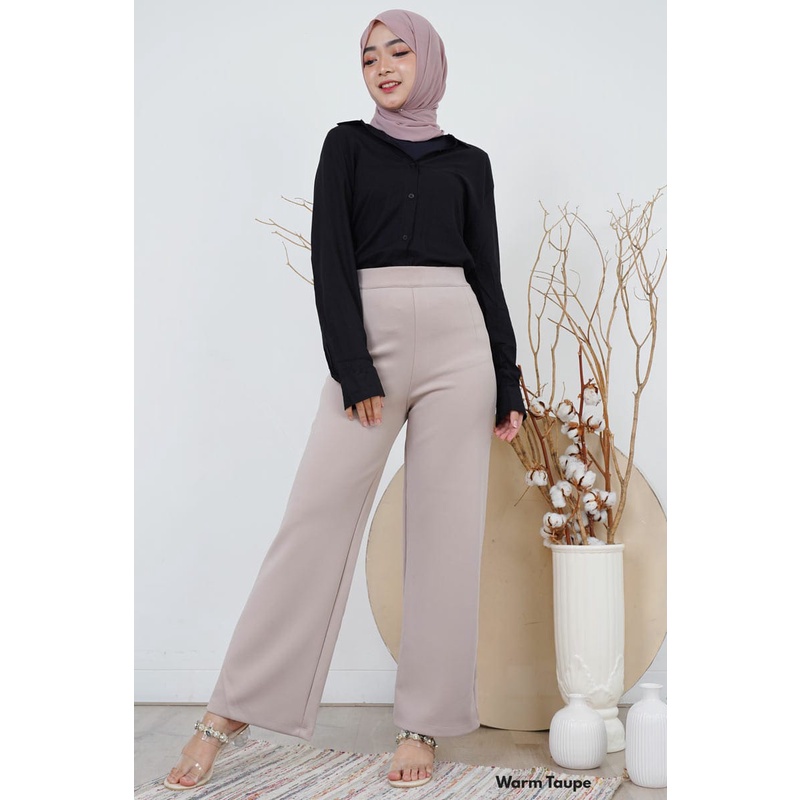 HW CULLOTE PANTS - Celana Panjang Wanita | Celana Kulot Cewek Formal / Kasual | Cullotes Kain Kerja