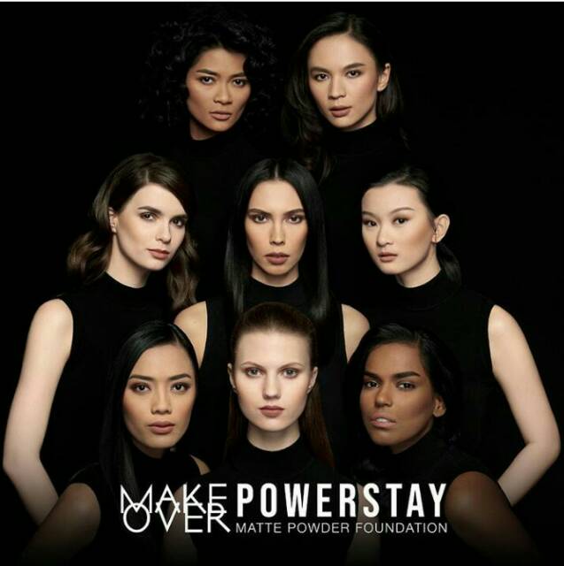 ❤ MEMEY ❤ MAKE OVER POWERSTAY Matte Powder Foundation | Bedak Compact