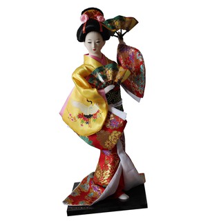 12 Inch Action Figure Kimono Geisha Gaya  Jepang Vintage  