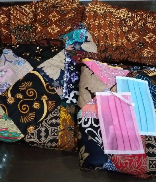 Selimut Batik Perca 2x2 Meter