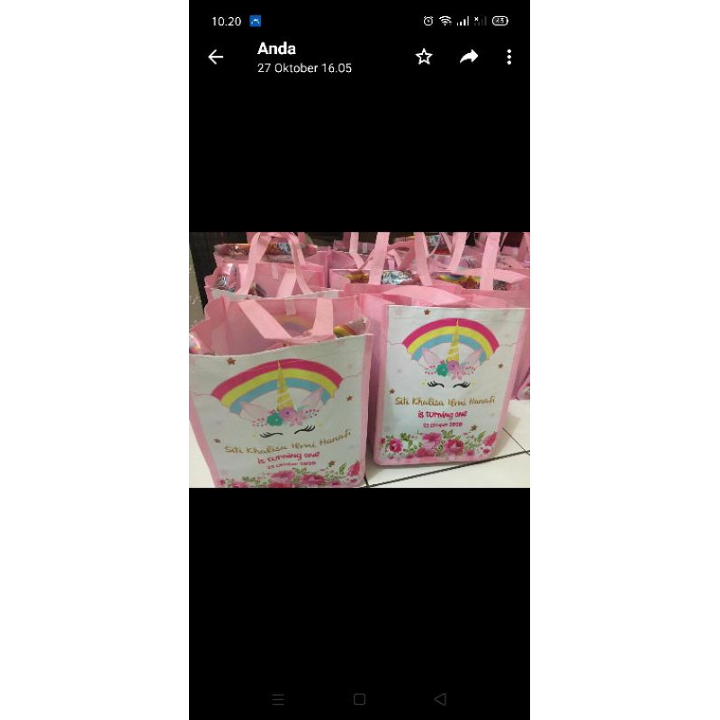 

goodiebag ulang tahun
