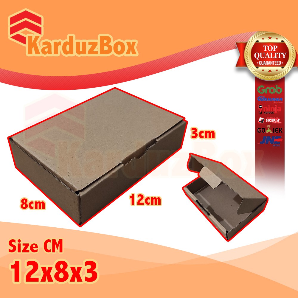 

12x8x3 kotak Kardus Packaging Box PIZZA