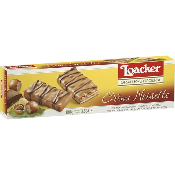 Loacker Wafers Creme Noisette Australia