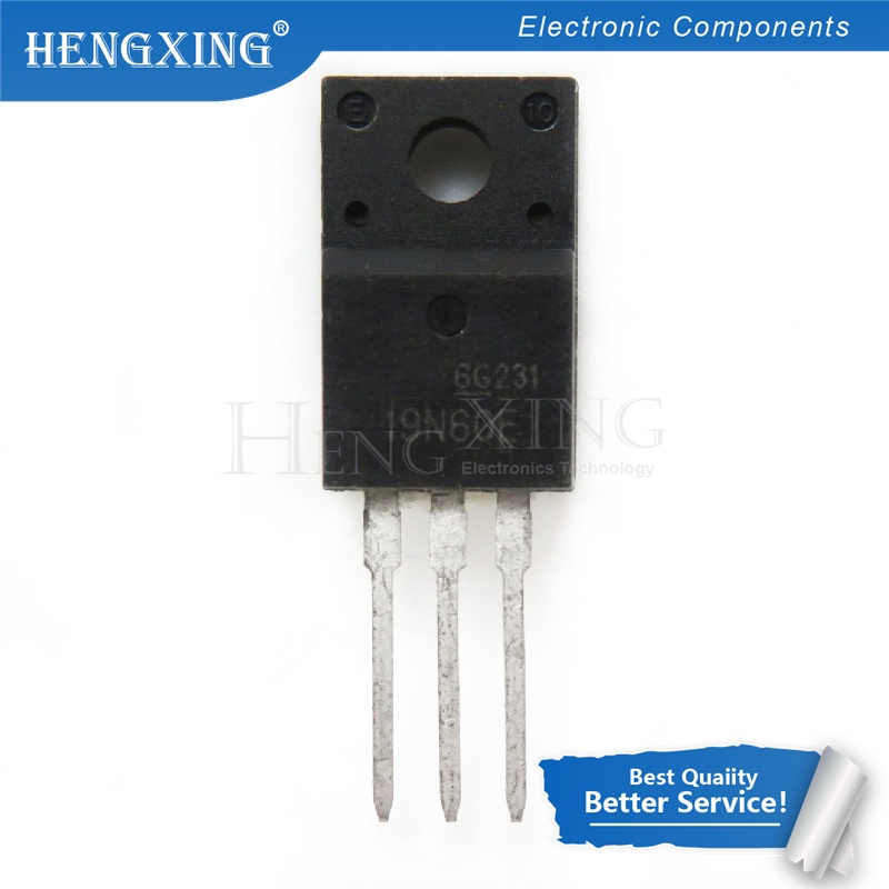 100pcs Ic 19N60E 19N60 TO-220F