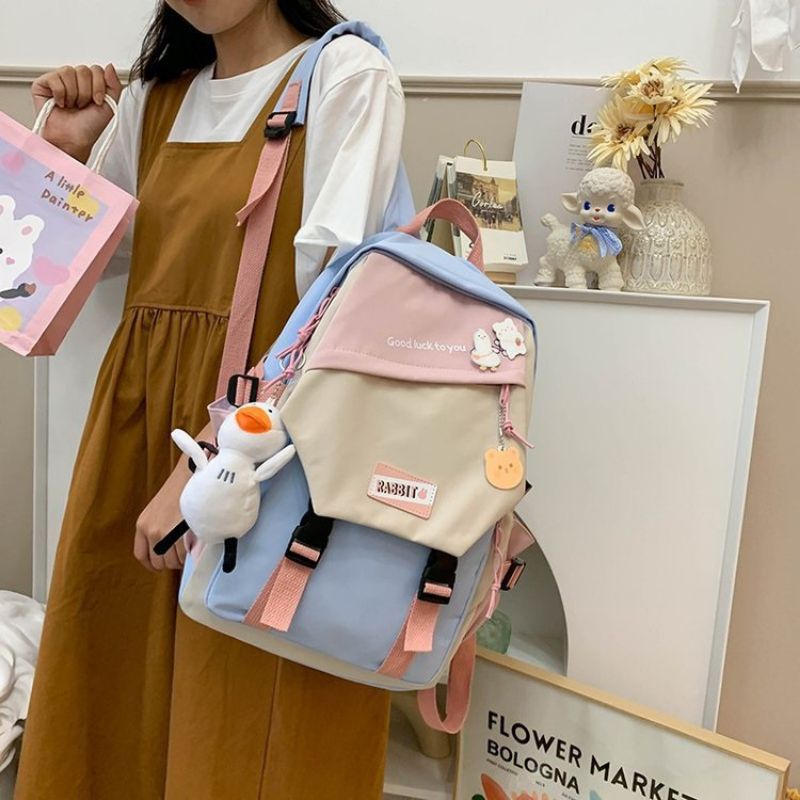 ETALASE KOREA 5/TAS IMPORT MODEL KOREA TERBARU FREE PIN LUCU DAN GANTUNGAN LUCU/TAS KOREA IMPORT MODEL BARU/TAS SEKOLAH SD SMP SMA KULIAH/TAS RABBIT/TAS KELINCI/TAS KOREA/TAS MODEL KOREA IMPORT/TAS SEKOLAH/TAS ANAK PEREMPUAN/TAS REMAJA/TAS KULIAH IMPORT