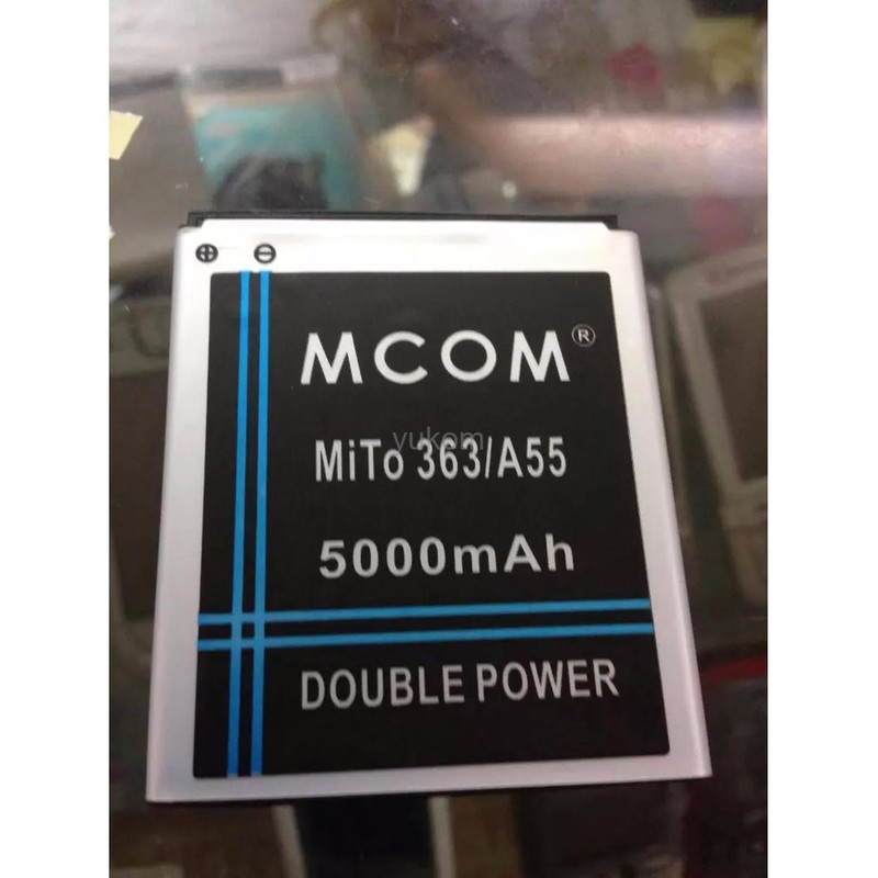 Battery Batre Baterai Double Power Mcom Mito A363 A55 BA-00061 BA00061