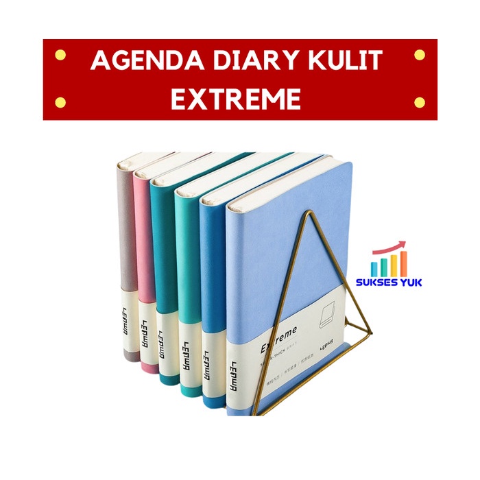 

[RESTOCK] Agenda Planner Organizer Diary Jurnal LENWA EXTREME / Buku Tulis Noteb - Biru Muda