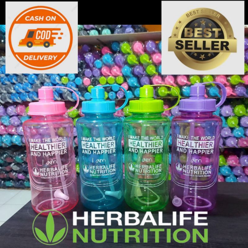 Jual Botol Minum Herbalife Seliya Jumbo 2 Liter Botol Minum Jumbo Travelling 2liter Shopee 9838