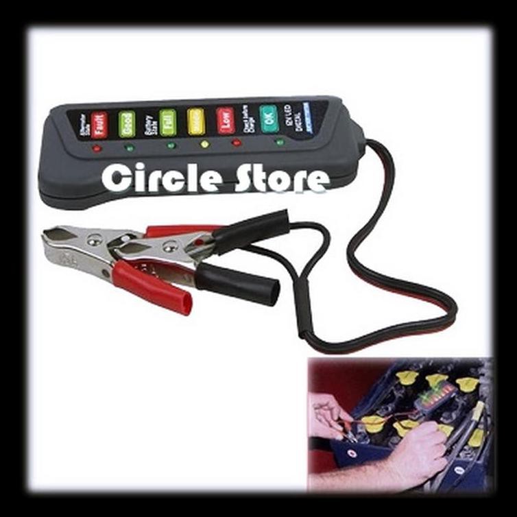 Aki / Accu Tester / Universal Battery Alternator Tester Berkualitas