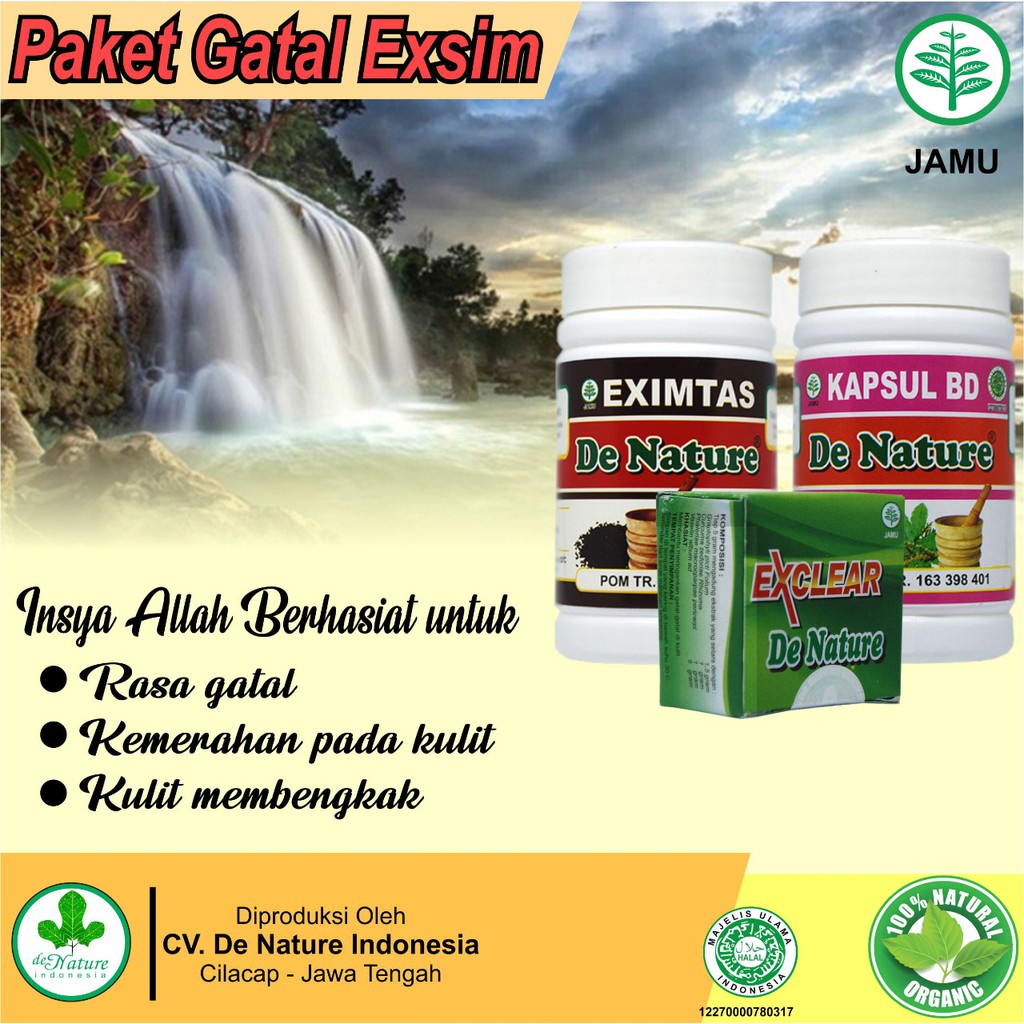 Jual Obat Exim Eksim Kering Basah Gatal Selangkangan Herbal Asli De