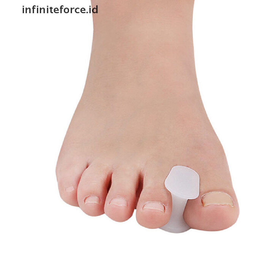 (infiniteforce.id) 2pcs Pemisah Jari Kaki Bahan SEBS Untuk Meredakan Nyeri