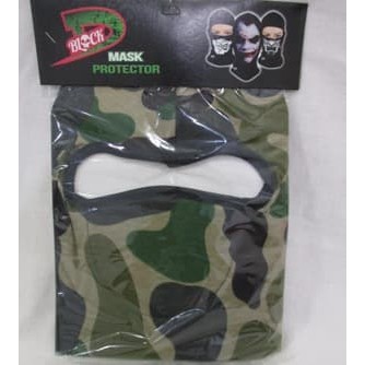 Masker Ninja Full Face Loreng /Sarung Kepala Helm/Masker Motor ***TOP