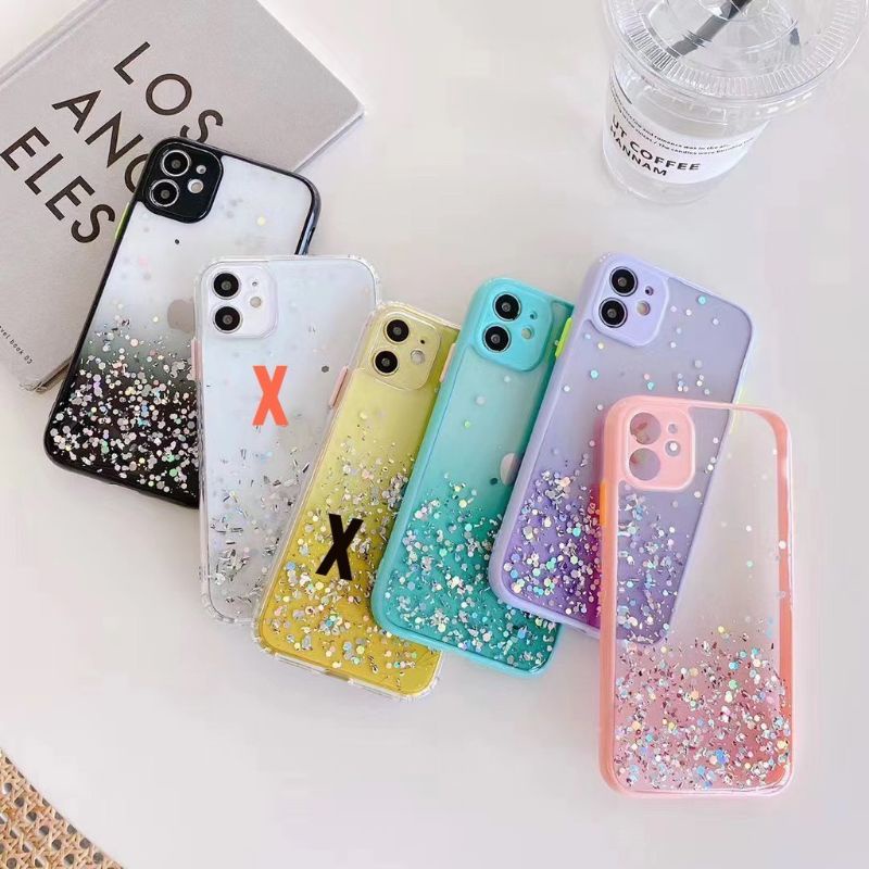 CASE GLITER WARNA REDMI 9A 9C 10 NOTE 10