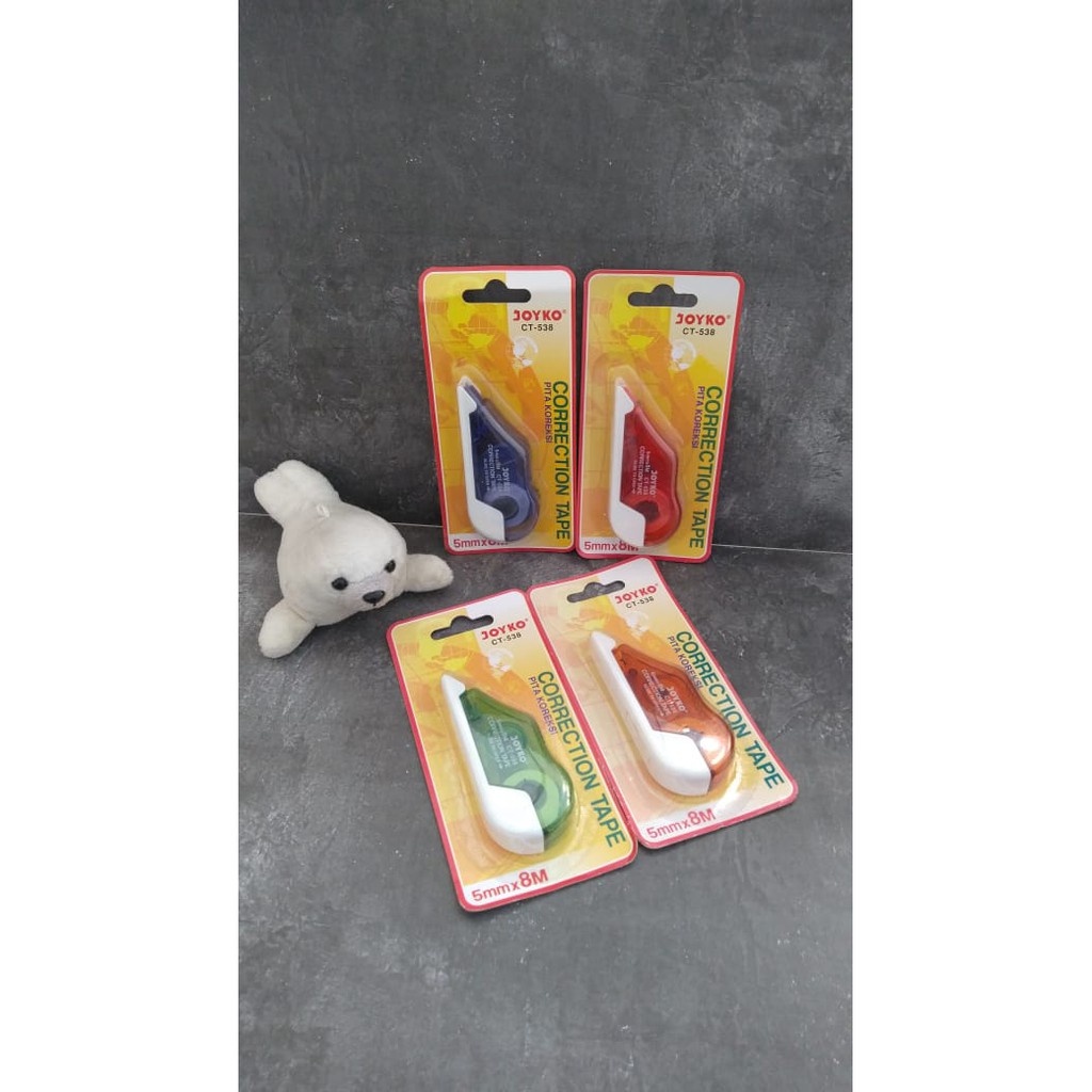

Correction Tape / Pita Koreksi / Tip-Ex Geret JOYKO CT-538