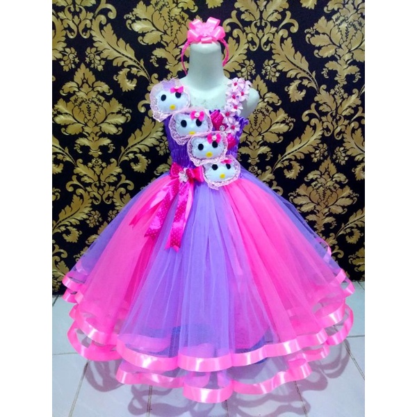 GAUN PESTA  ULTAH ANAK PEREMPUAN