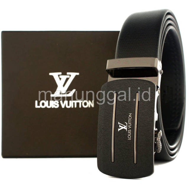 Ikat Pinggang Pria GESPER SABUK GASPER IKAT PINGGANG KULIT PRIA ASLI MODEL REL OTOMATIS BIG SIZE 150