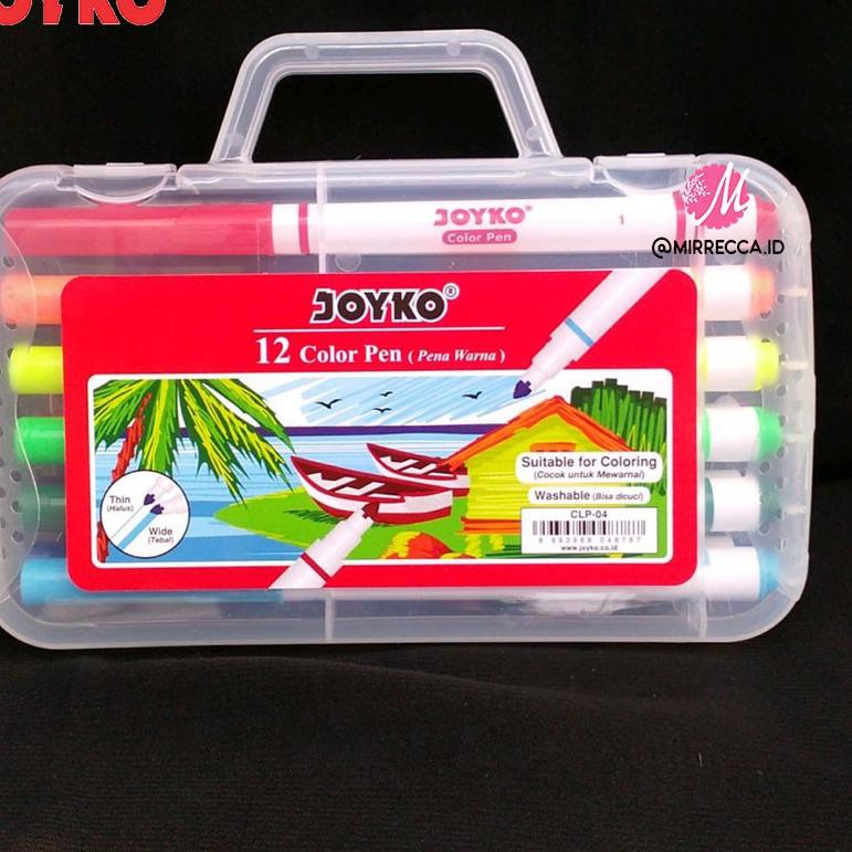 

K7T JOYKO CLP-04 - 12 PCS WASHABLE MARKER Best Produk