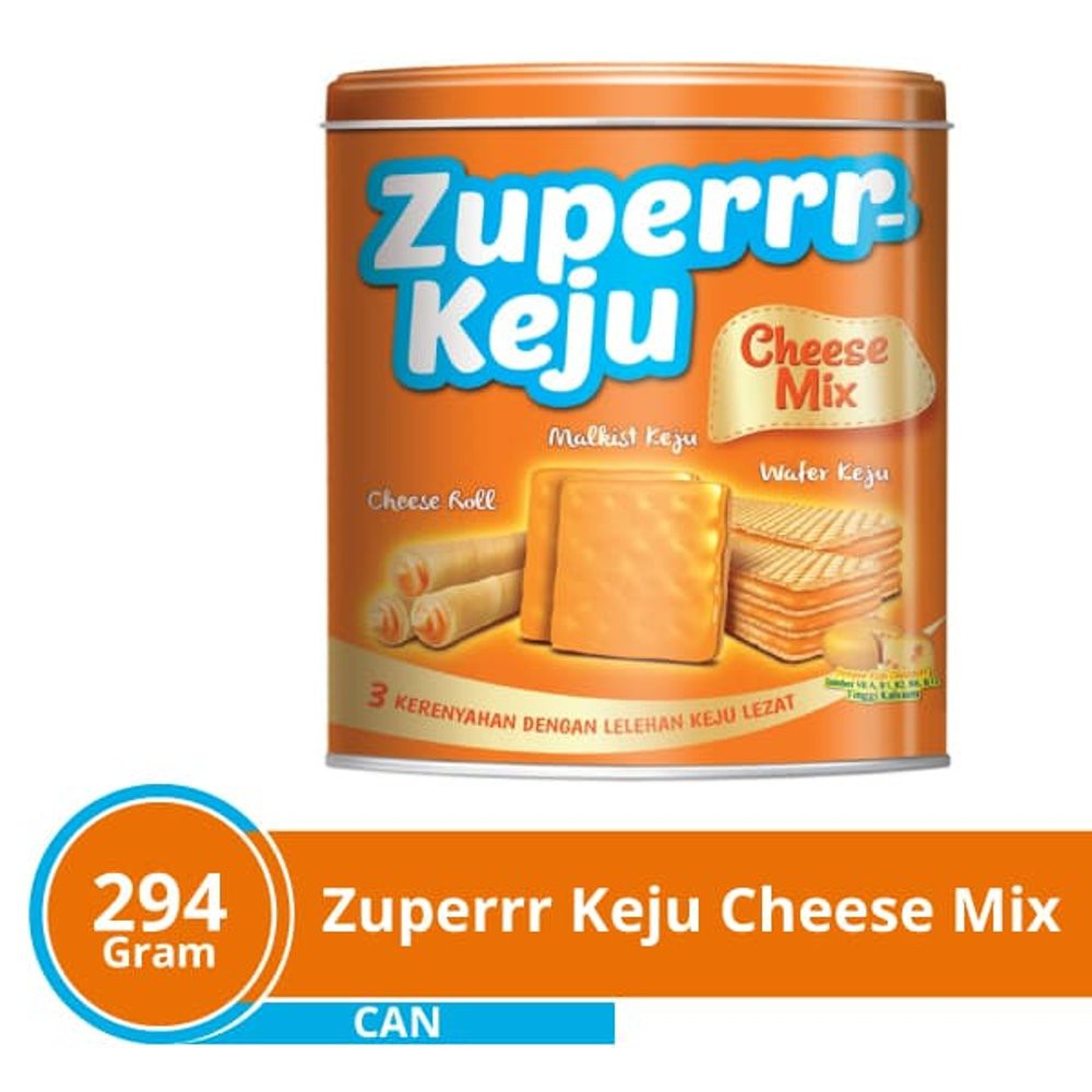 ZUPER KEJU CHEESE MIX KALENG