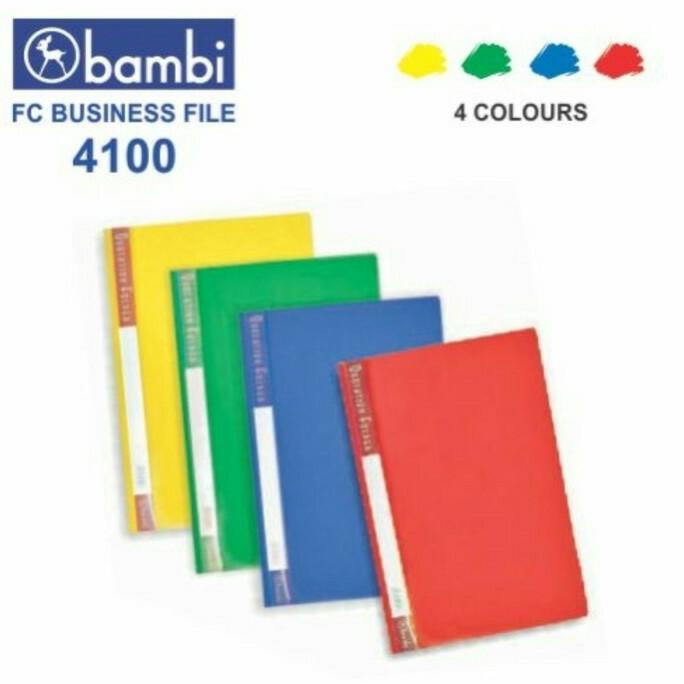 

Office & Stationery | Document Organizer | Business File/Quotation Folder Folio Bambi(Isi 12 Pcs) | Best Seller