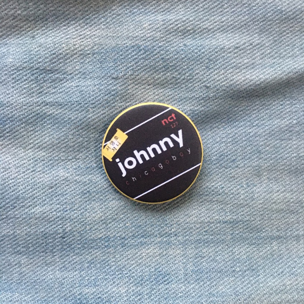 Jhonny NCT Pin Button 32