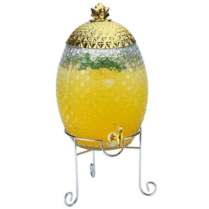 Dispenser Kaca Ruby Rb-484 Pineapple Beverage Dispenser 10L