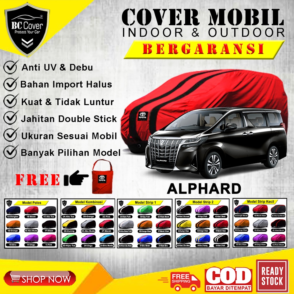 Body Cover Mobil Alphard / Sarung Mobil Toyota Alphard / Selimut Tutup Pelindung Jas Kerudung Mantol Penutup Mantel Mobil Alpard Outdoor