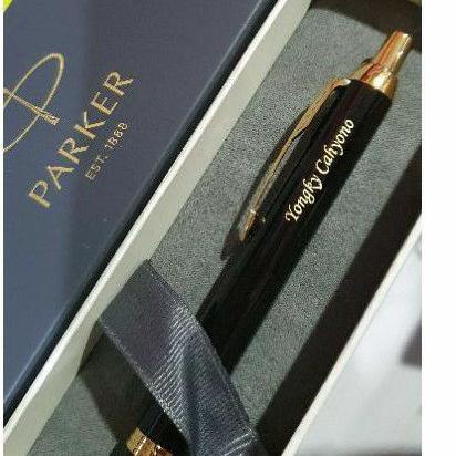 

D7S Pulpen Parker Original IM New Lq Black GT Gratis grafir Nama Atau Logo bukan Montblanc Dupont✻ (Harga Murah)Murah banget ➽