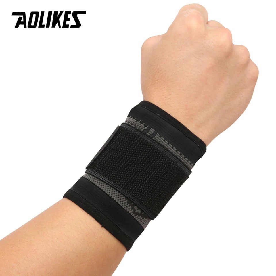 AOLIKES 7537 Wrist Support / Wrist Wrap Sleeve / Wristband - Deker Pelindung Pergelangan Tangan