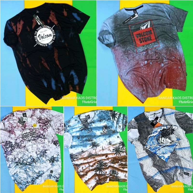 Kaos Volcom 003/ Kaos Distro Volcom /Baju Distro Volcom murah