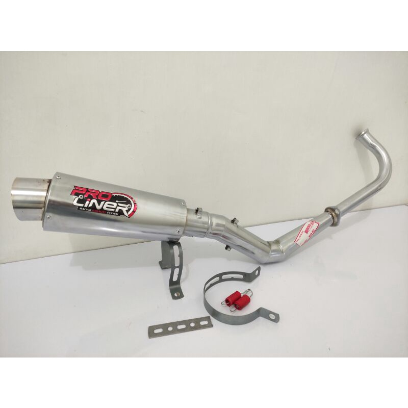 knalpot racing PRO LINER mio sporty mio smile mio j mio soul karbu mio soul gt115 Soul gt125 Mio m3 