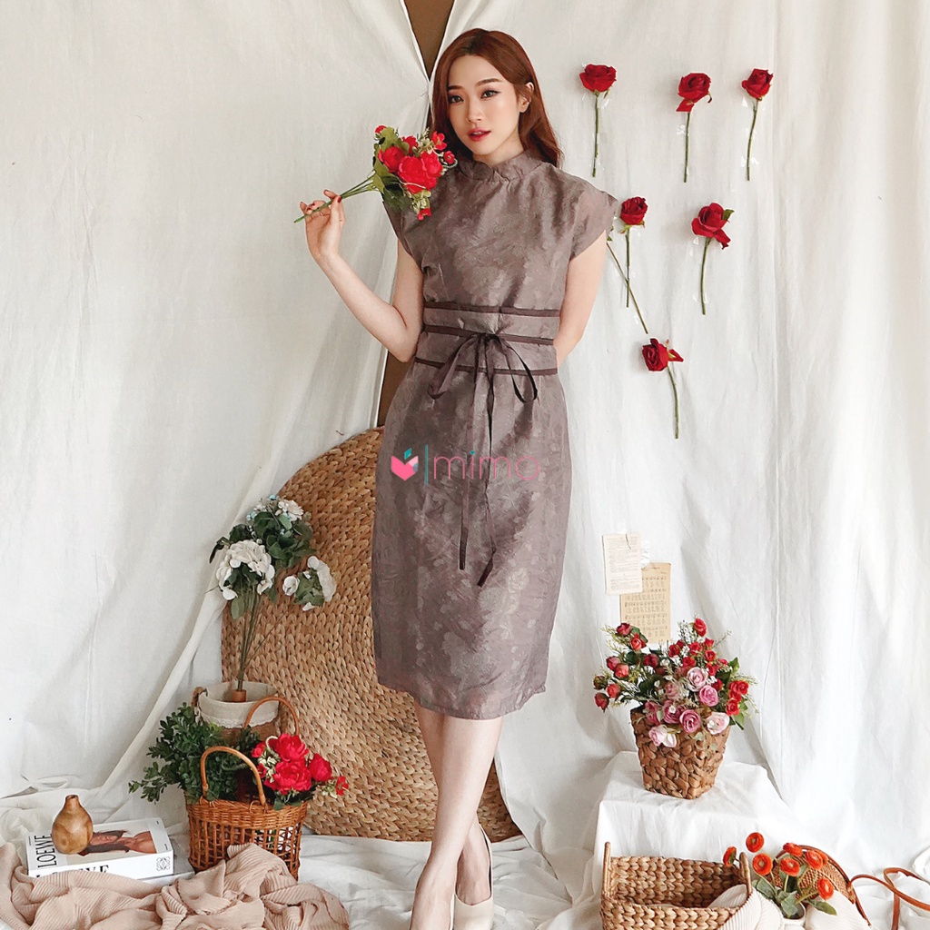 Simple Choengsam Dress