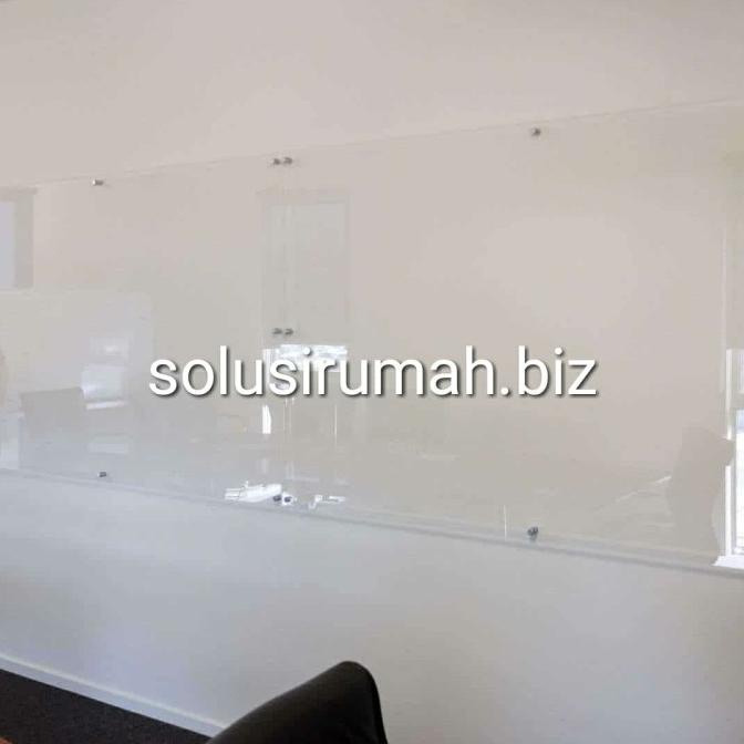 

><><><] PAPAN TULIS ACRYLIC 120 X 240 FRAMELESS 3MM BENING TRANSPARANT +ACC