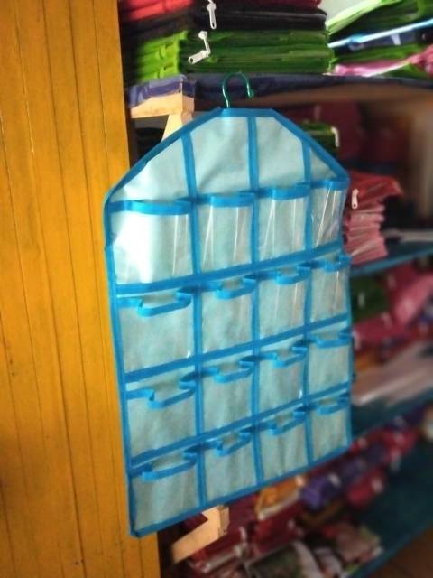 Rak CD Motif Bunga / Rak Underware Gantung Murah