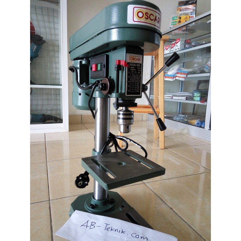 KHUSUS GOJEK Bor duduk Oscar 13 mm Bench drill press