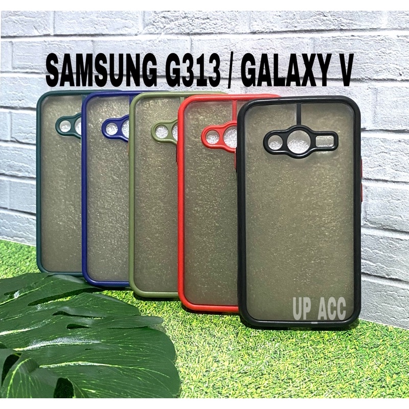 SAMSUNG GALAXY V / G313 MY CHOICE CSQUARE Bumper Candy CAMERA FUZE DOVE Protector HARD CASE