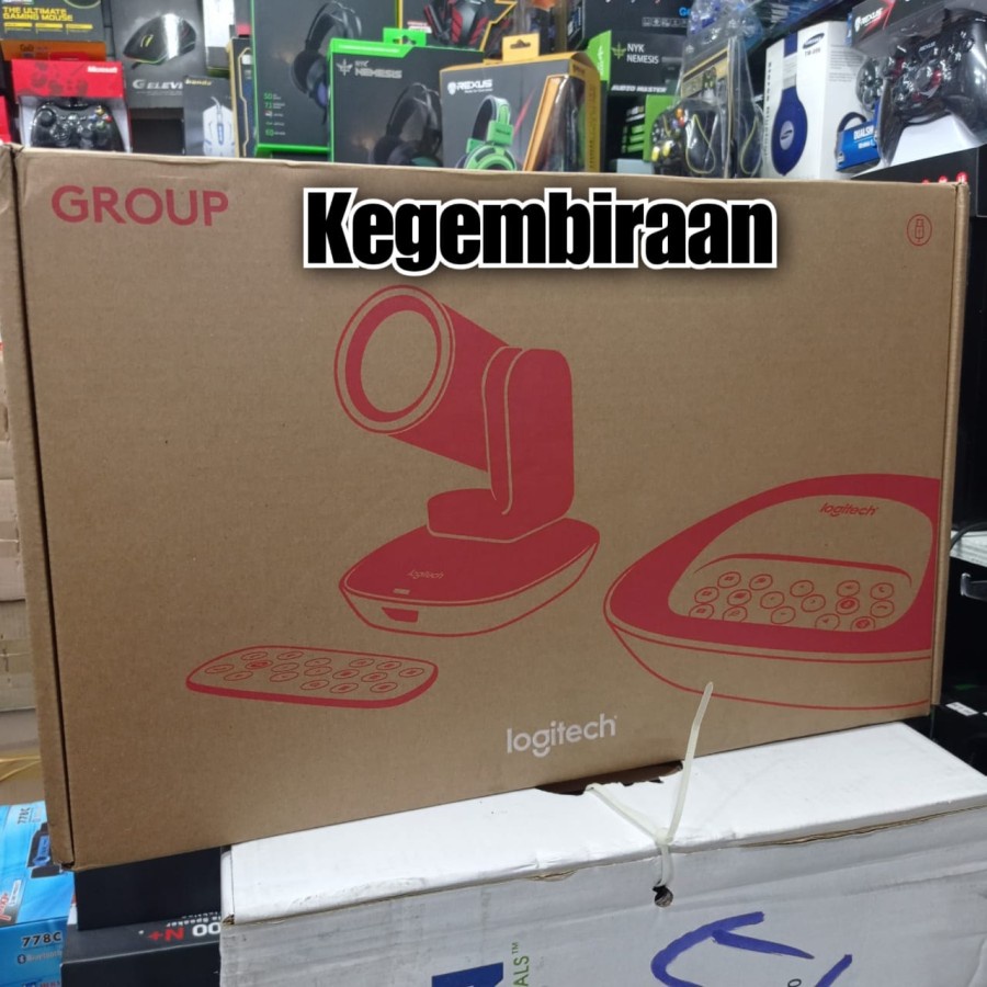 Video Kolaborasi Logitech Group Conference - Webcam Logitech