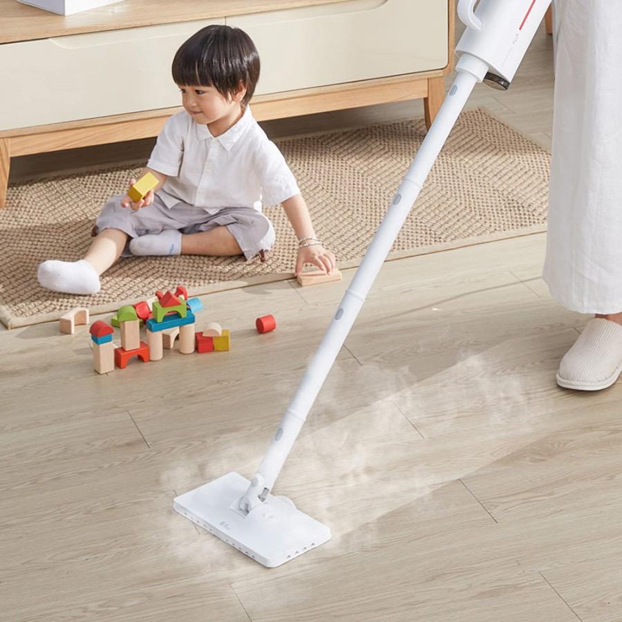 Deerma ZQ610 Electric Steam Cleaners Mop - Multi Function Alat Pel - Garansi Resmi 1 Tahun