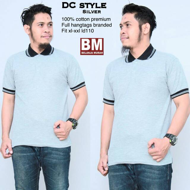 KAOS KERAH PRIA KEREN CASUAL TERLARIS