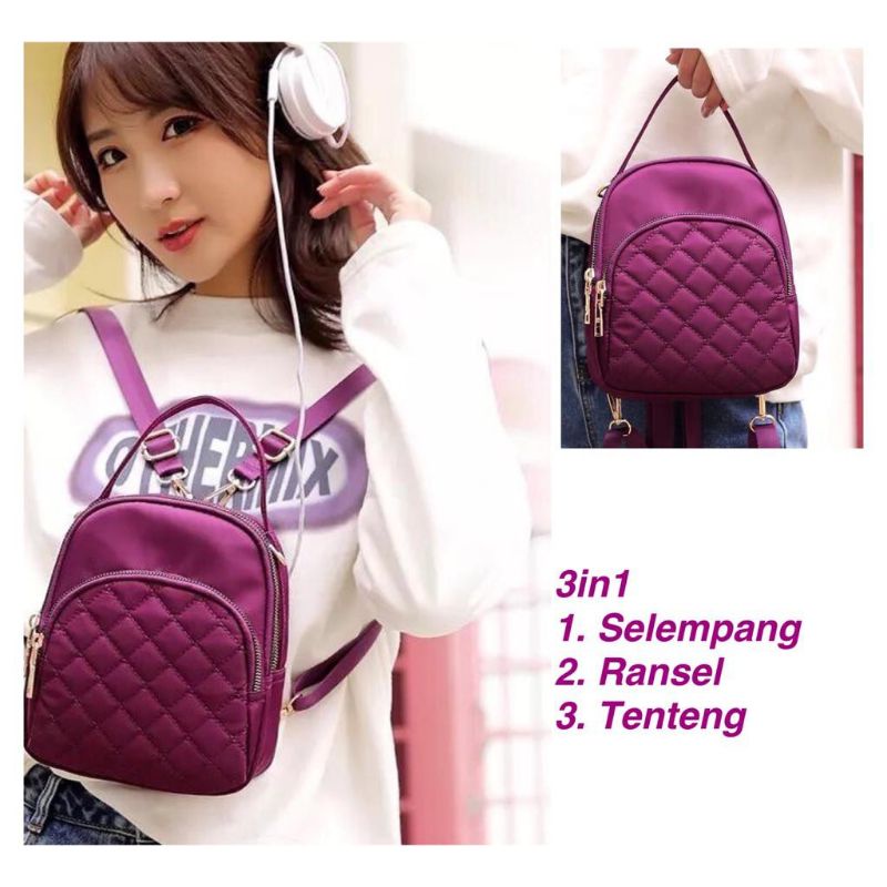 Tas Ransel Selempang Luxury IMPORT MURAH