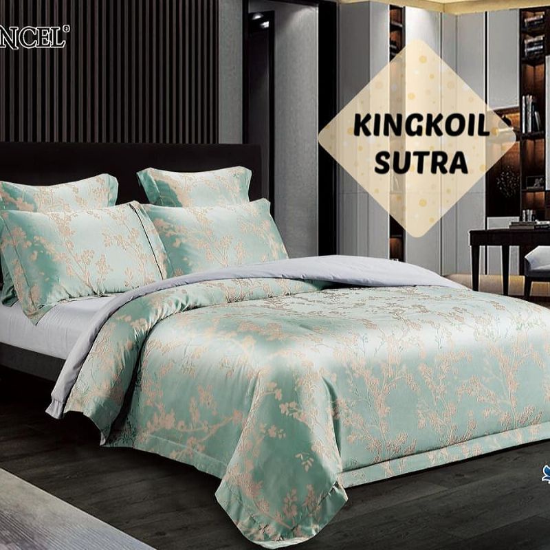 Sale  Sprei + Bed Cover Set size 180x200x35 Sutra King Koil