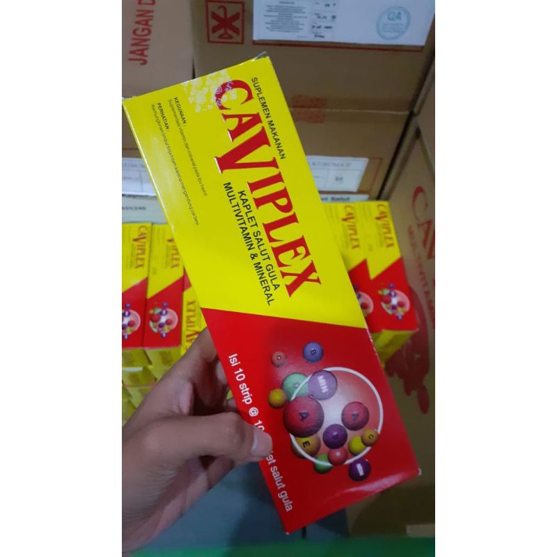 Multivitamin Caviplex Tablet Strip