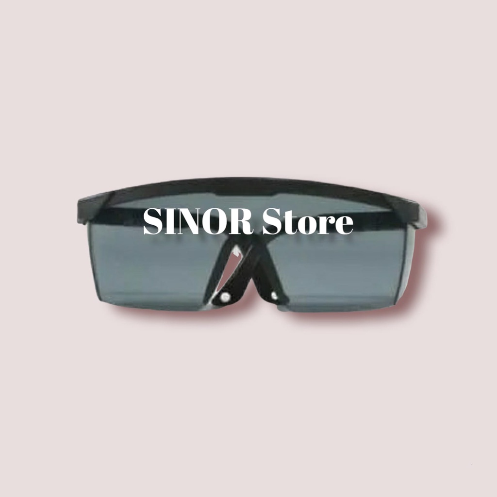 Kacamata Las HITAM Safety Glasses Kacamata Las dan Gerinda ECO Legion Gosave